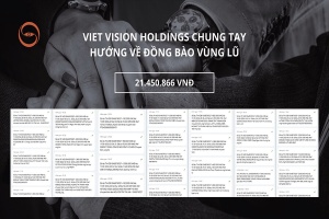 Du lịch Tầm Nhìn Việt Chung Tay Hướng Về Đồng Bào Vùng Lũ